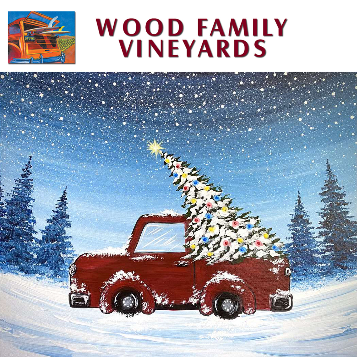 Sip and Paint at Wood Family Vineyards